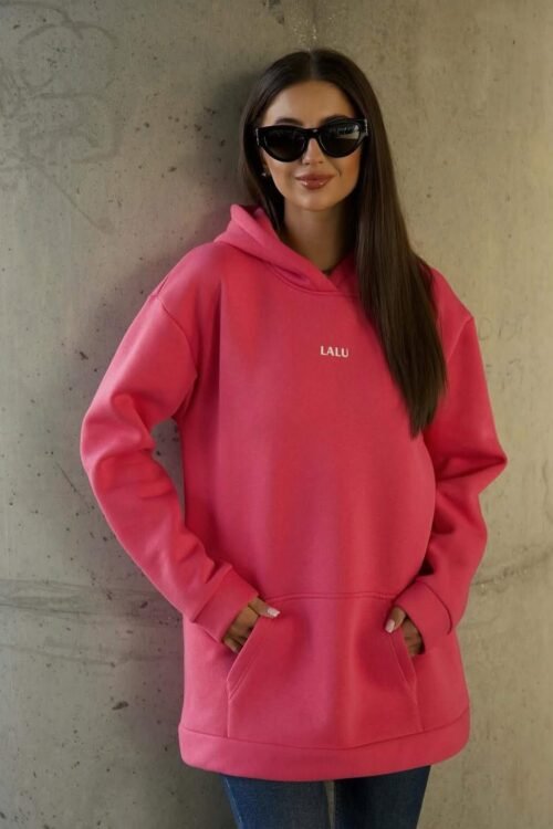 Bluza oversize Lalu „Shopping is my cardio”